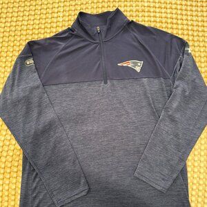 Under Armour 3/4 Zip Patriots Pullover (Size L)